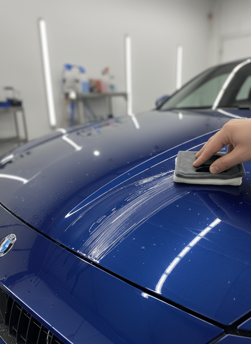 Keramische coating op autolak door DetailCleaning