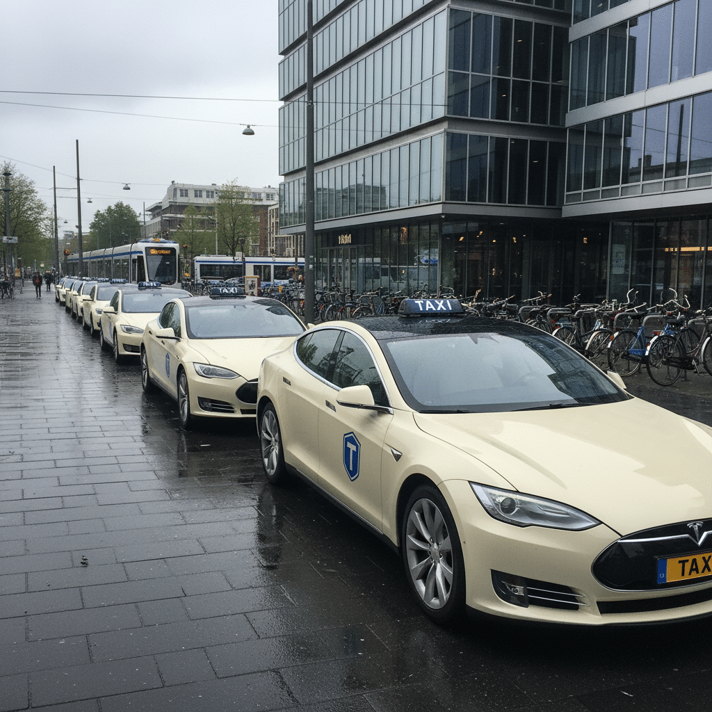 Reiniging van taxi’s voor taxibedrijven